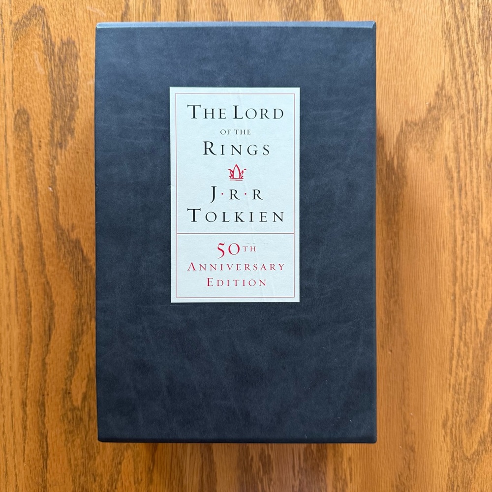 1st Edition/1st Print 50th Anniversary Lord of the Rings Collector’s Edition